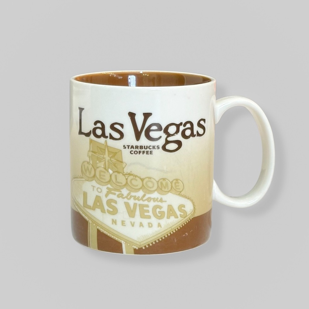 Starbucks Las Vegas Global Icon Collector Series 16 oz Coffee Tea Mug Cup 2010